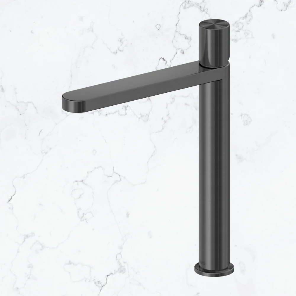 Nero Pure SS316L Tall Basin Mixer Graphite - Image 2