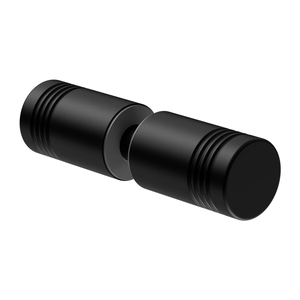 Nero Round Shower Knob Matte Black