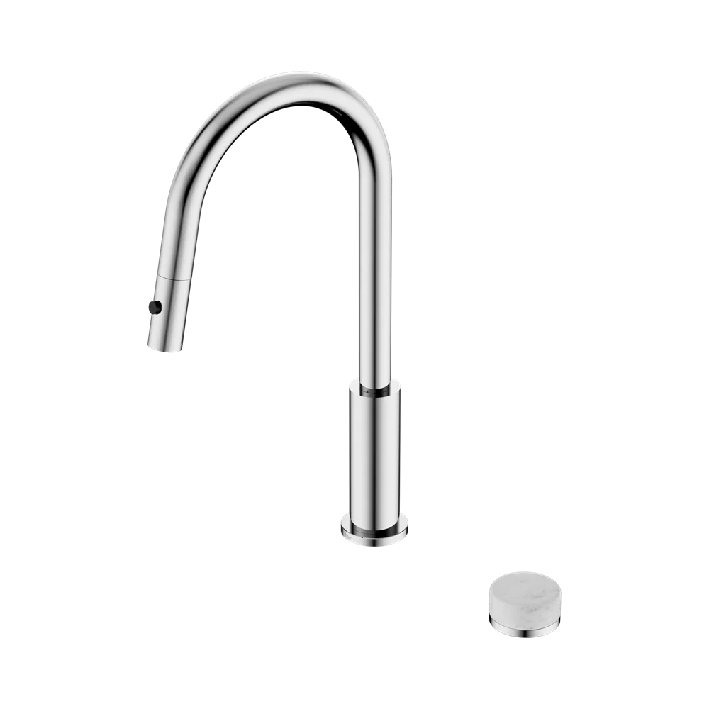 Nero Serenity Progressive Pull Out Kitchen Set With Carrara Handle Chrome