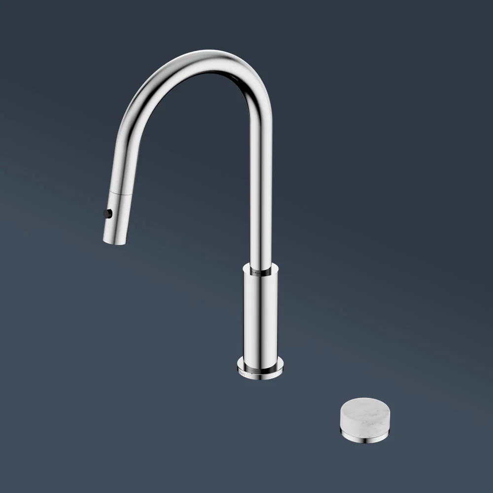 Nero Serenity Progressive Pull Out Kitchen Set With Carrara Handle Chrome - Image 2