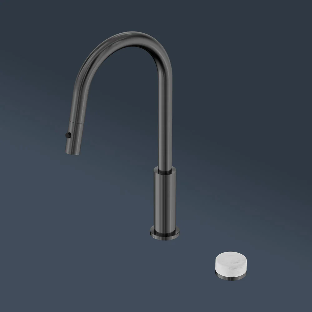 Nero Serenity Progressive Pull Out Kitchen Set With Carrara Handle Gunmetal - Image 2