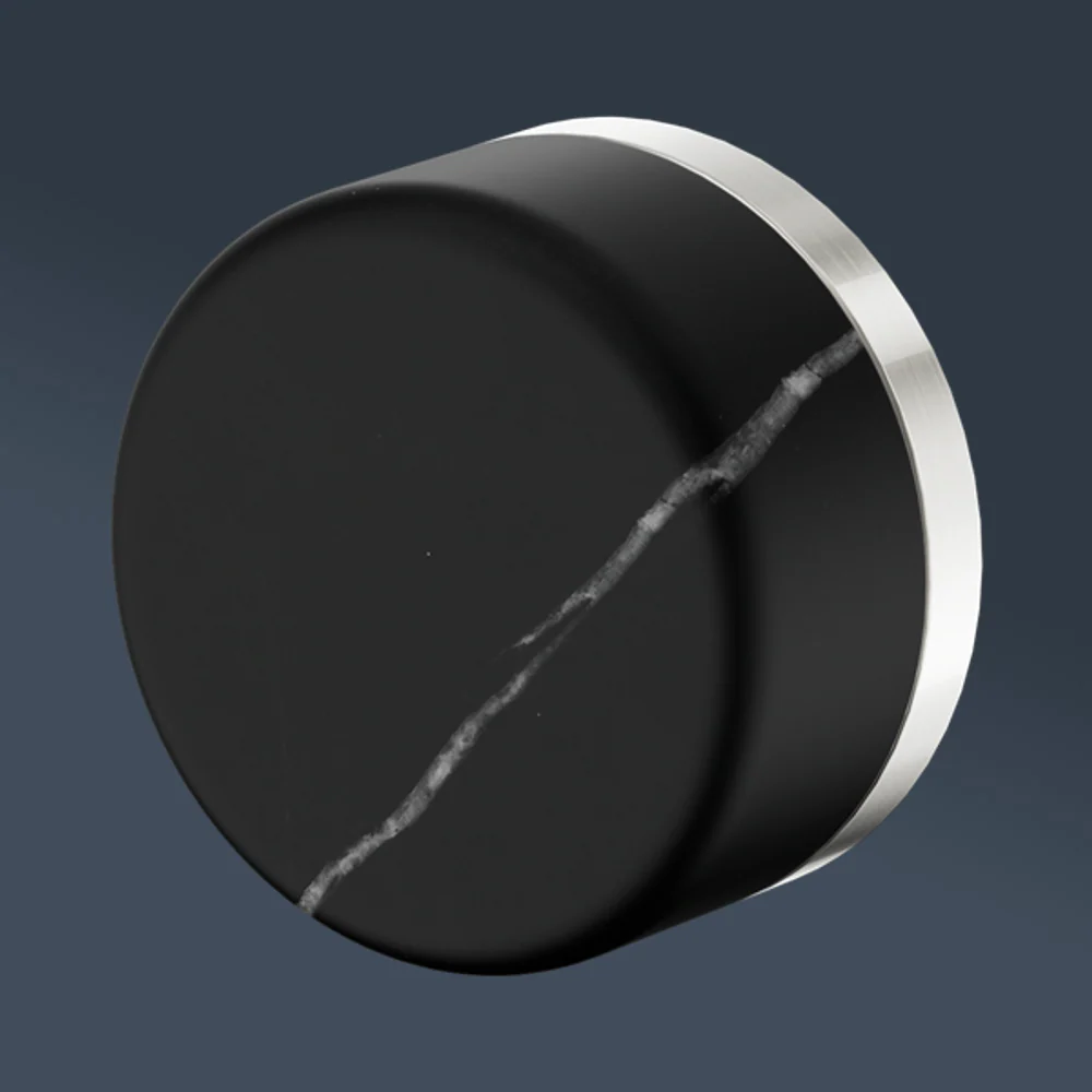 Nero Serenity Progressive Shower Mixer With Marquina Black Handle Brushed Nickel - Image 2