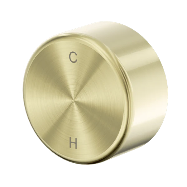 Nero Serenity Progressive Shower Mixer With Metal Handle Brushed Gold