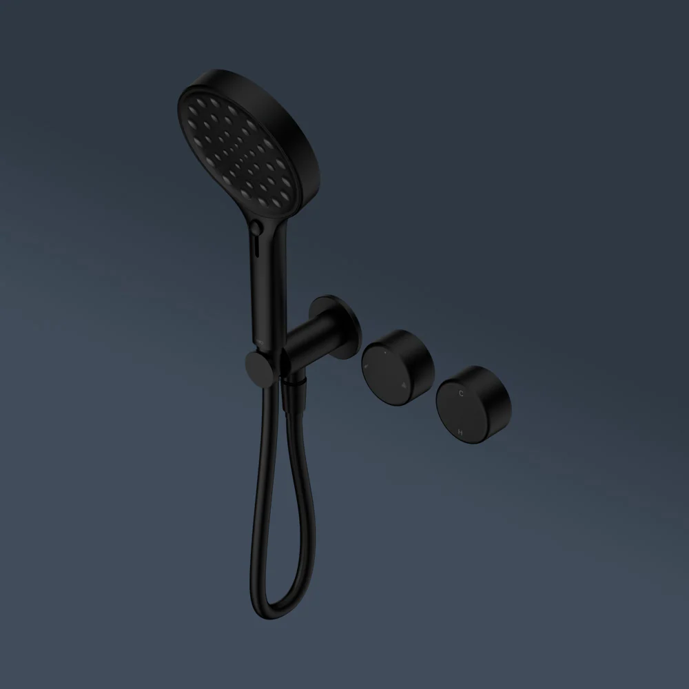 Nero Serenity Progressive Shower System With Metal Handle And Serenity Hand Shower Matte Black - Image 2