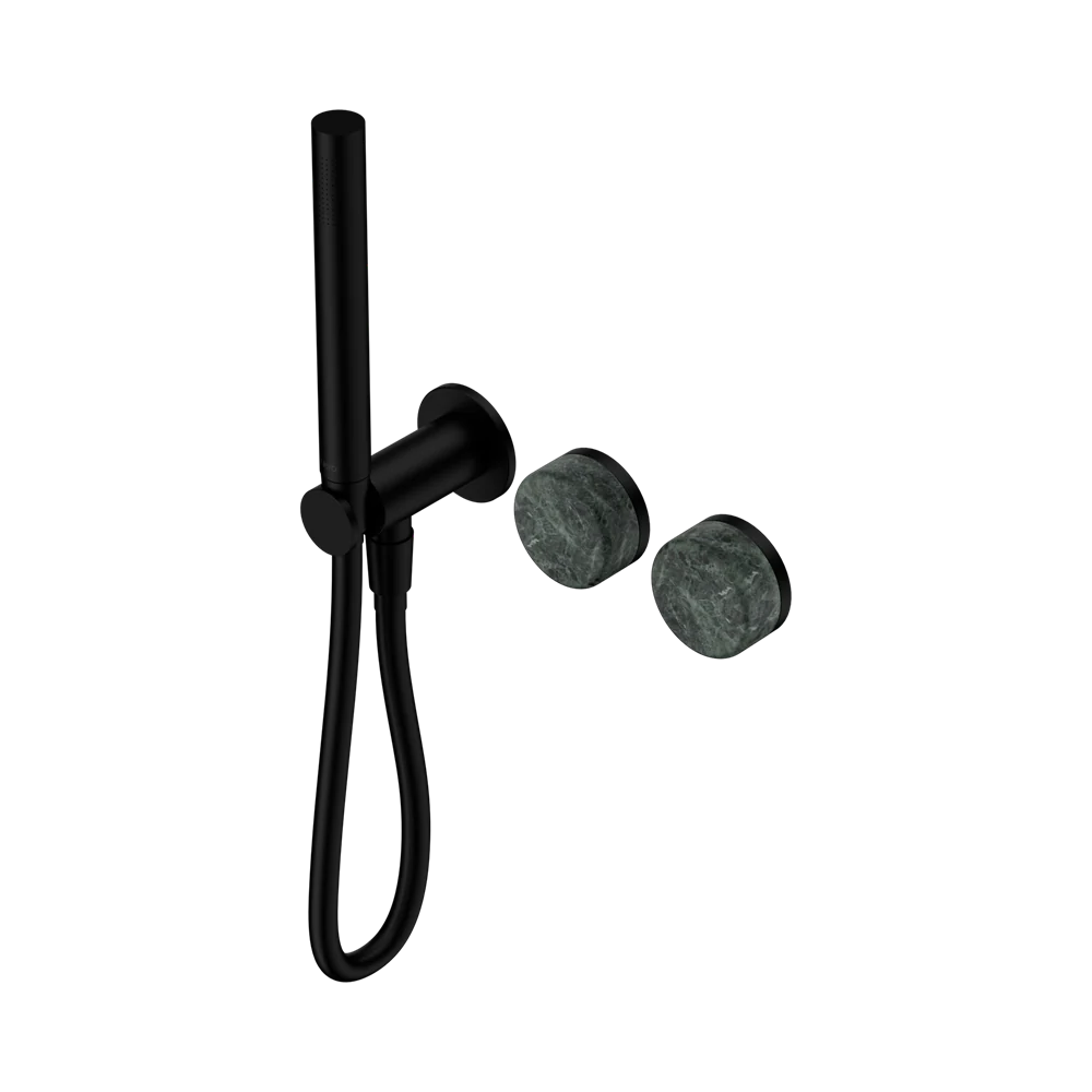 Nero Serenity Progressive Shower System With Verde Alpi Handle And Slim Shower Matte Black - Image 3