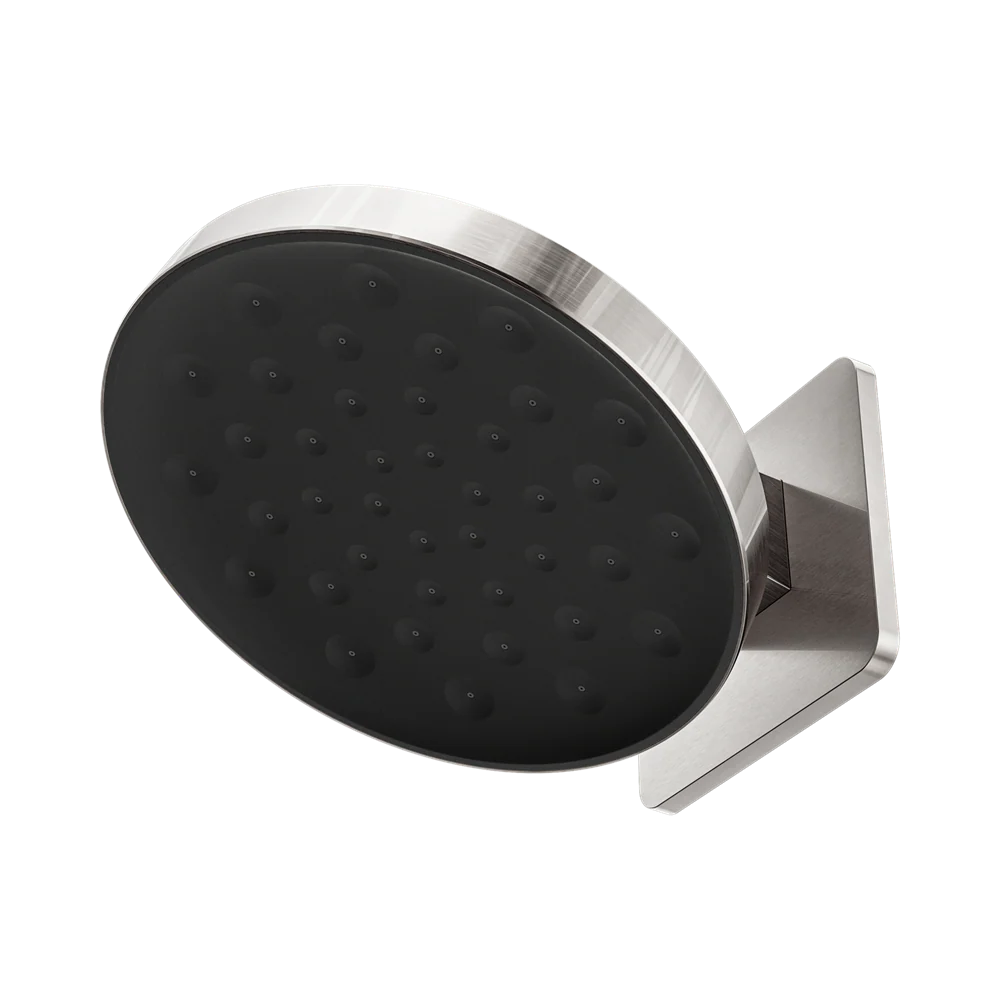 Nero Serenity Wall Shower Head Brushed Nickel - Image 3