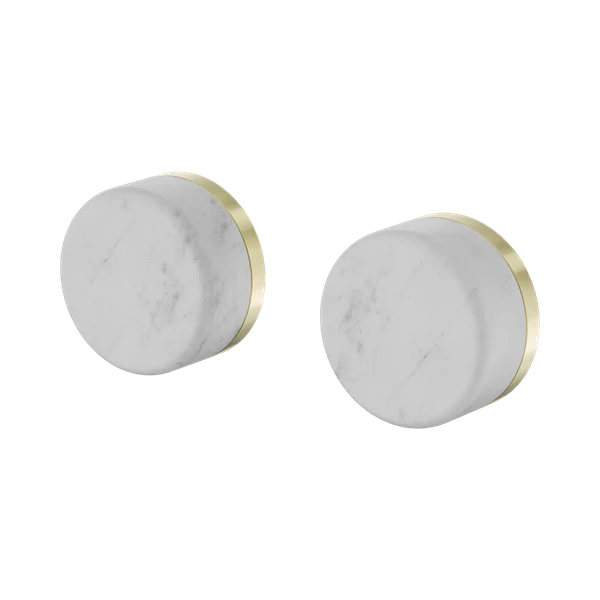 Nero Serenity Wall Top Assembly With Carrara Handle Brushed Gold
