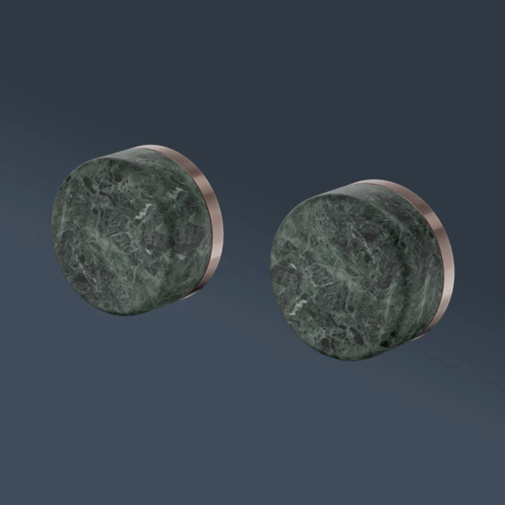 Nero Serenity Wall Top Assembly With Verde Alpi Handle Brushed Bronze - Image 2