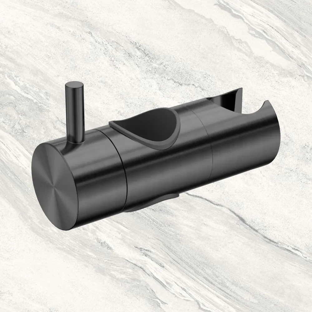 Nero Slider For Mecca Care 25mm Grab Rail and Adjustable Shower Rail Set 900mm Gunmetal - Image 2