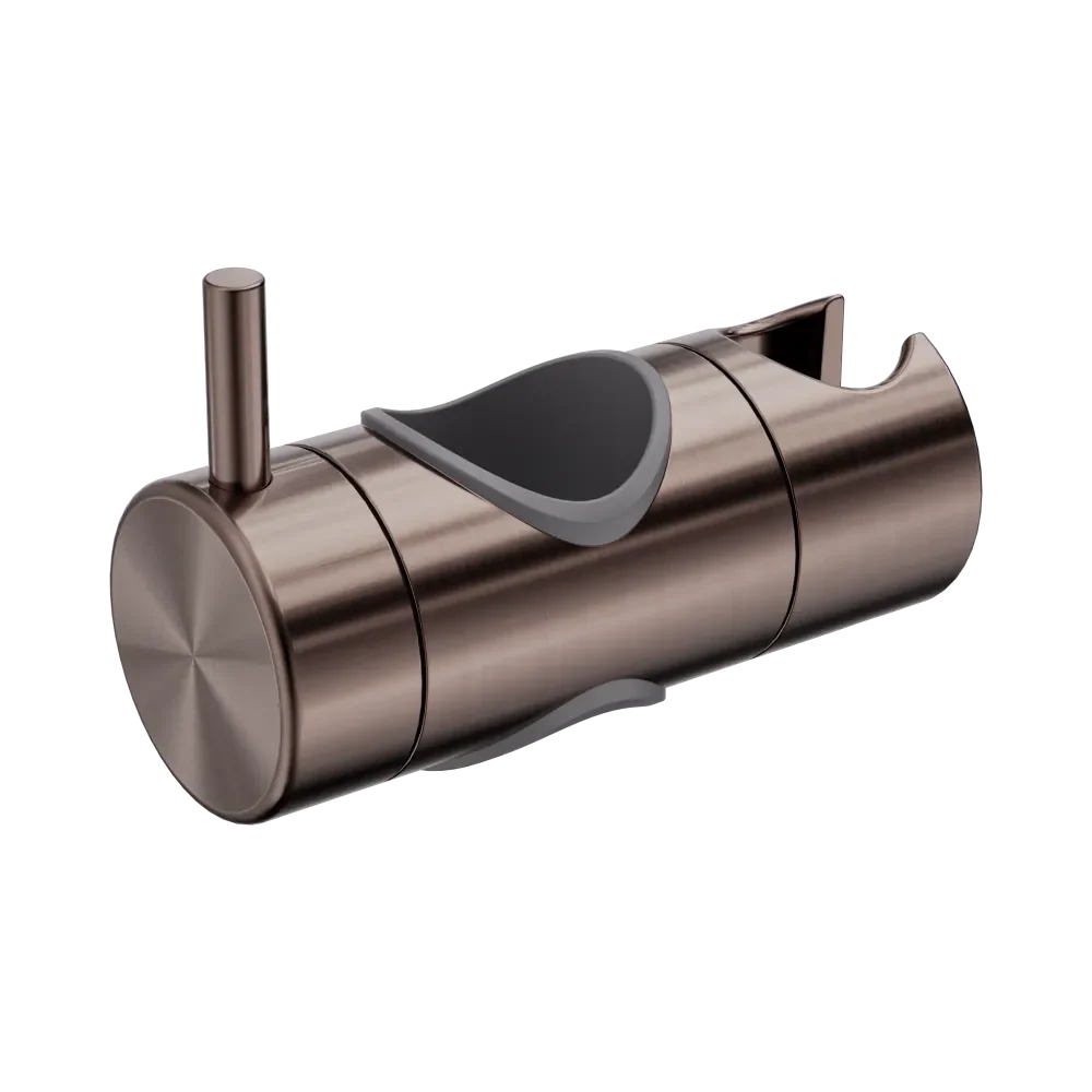 Nero Slider For Mecca Care 32mm Grab Rail Shower Rail Set Brushed Bronze
