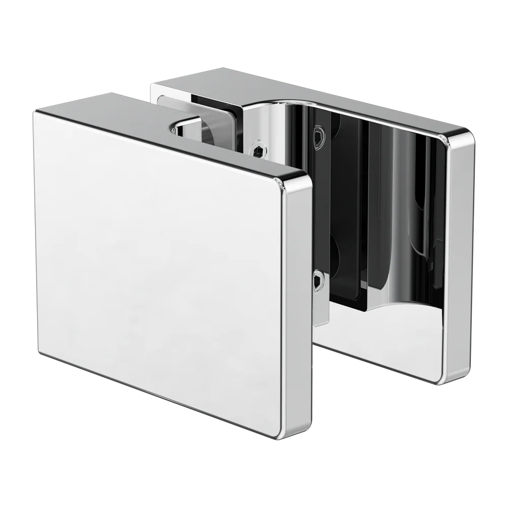 Nero Square Shower Knob Handle Chrome
