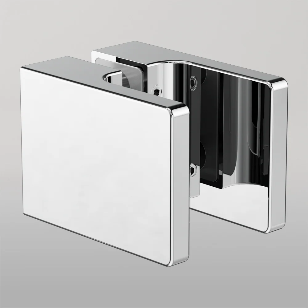 Nero Square Shower Knob Handle Chrome - Image 2