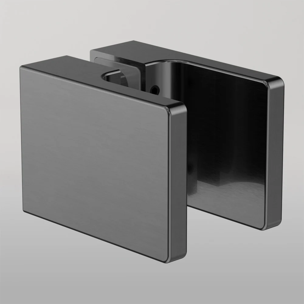 Nero Square Shower Knob Handle Gunmetal - Image 2
