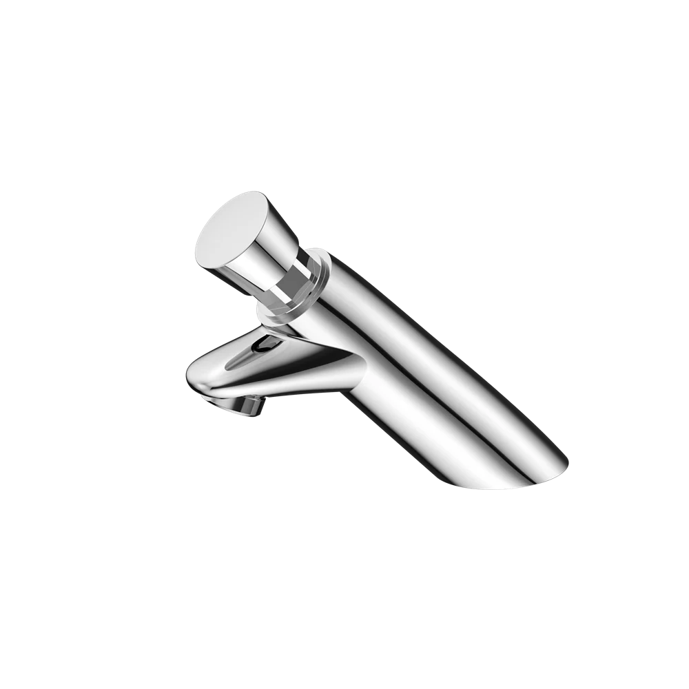 Nero SS316 Lead Free Timeflow Push Button Pillar Tap Chrome - Image 3
