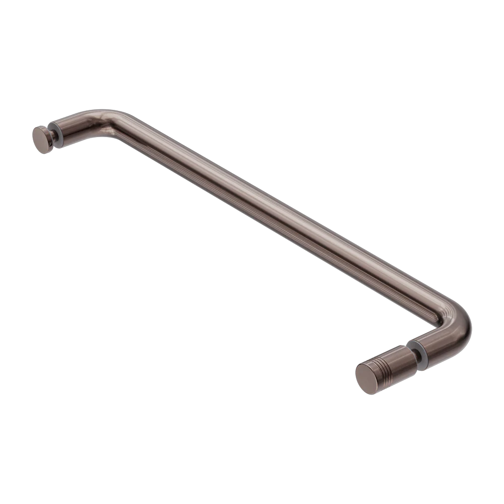 Nero Towel Bar 500mm Brushed Bronze - Image 3