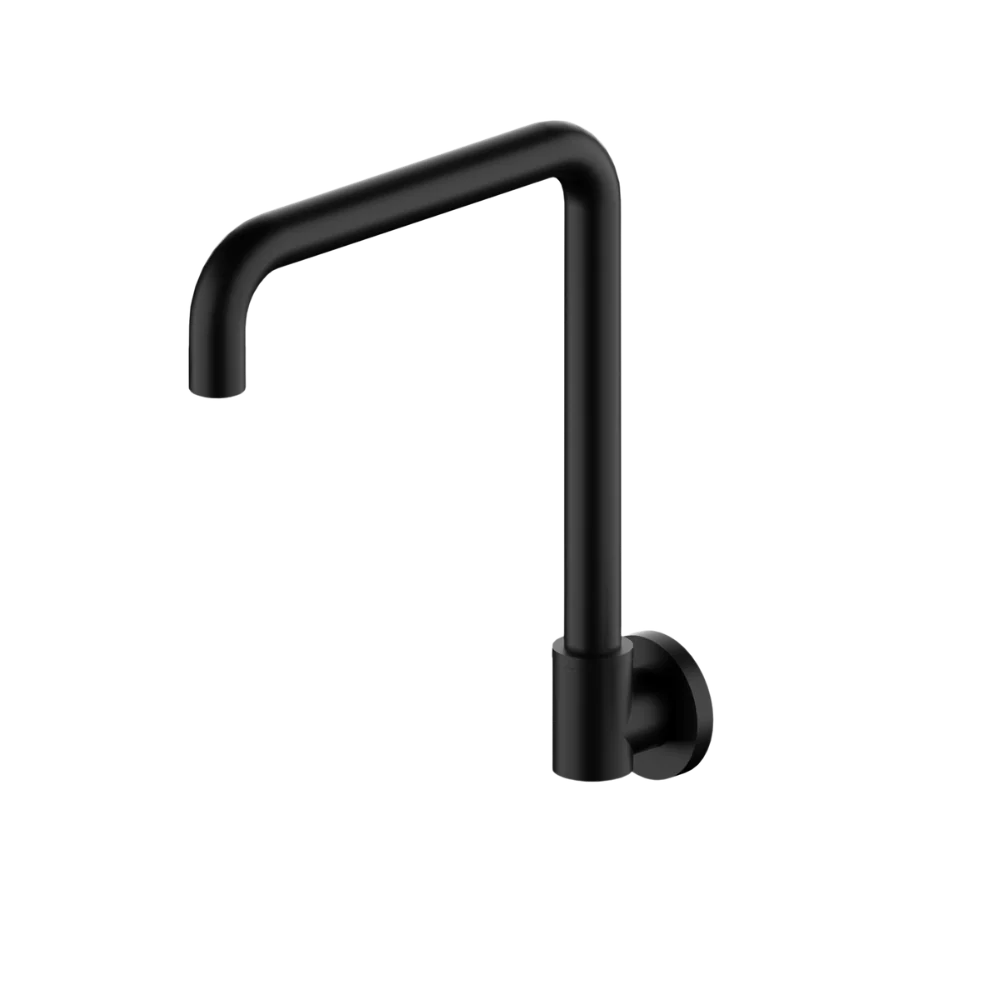 Nero X Plus Wall Mounted Swivel Spout Only Matte Black - Image 3