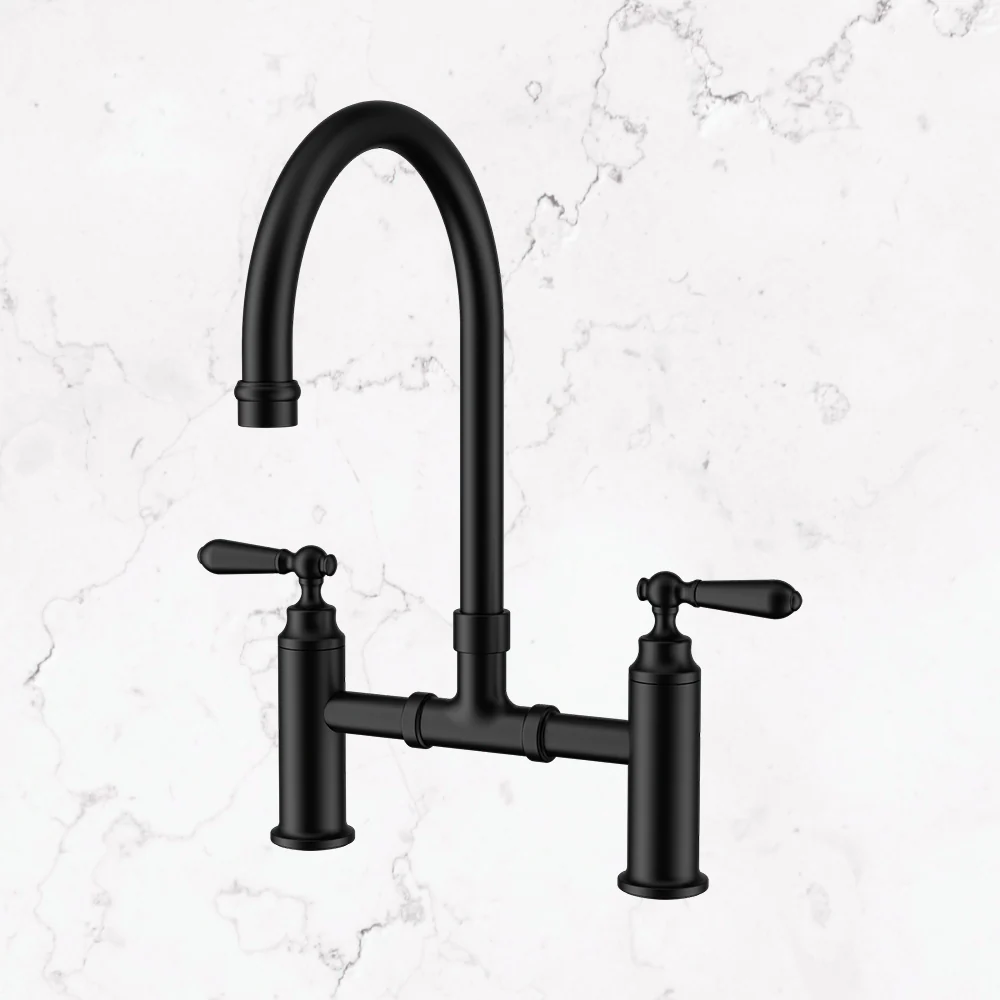 Nero York Bridge Kitchen Set Matte Black - Image 2