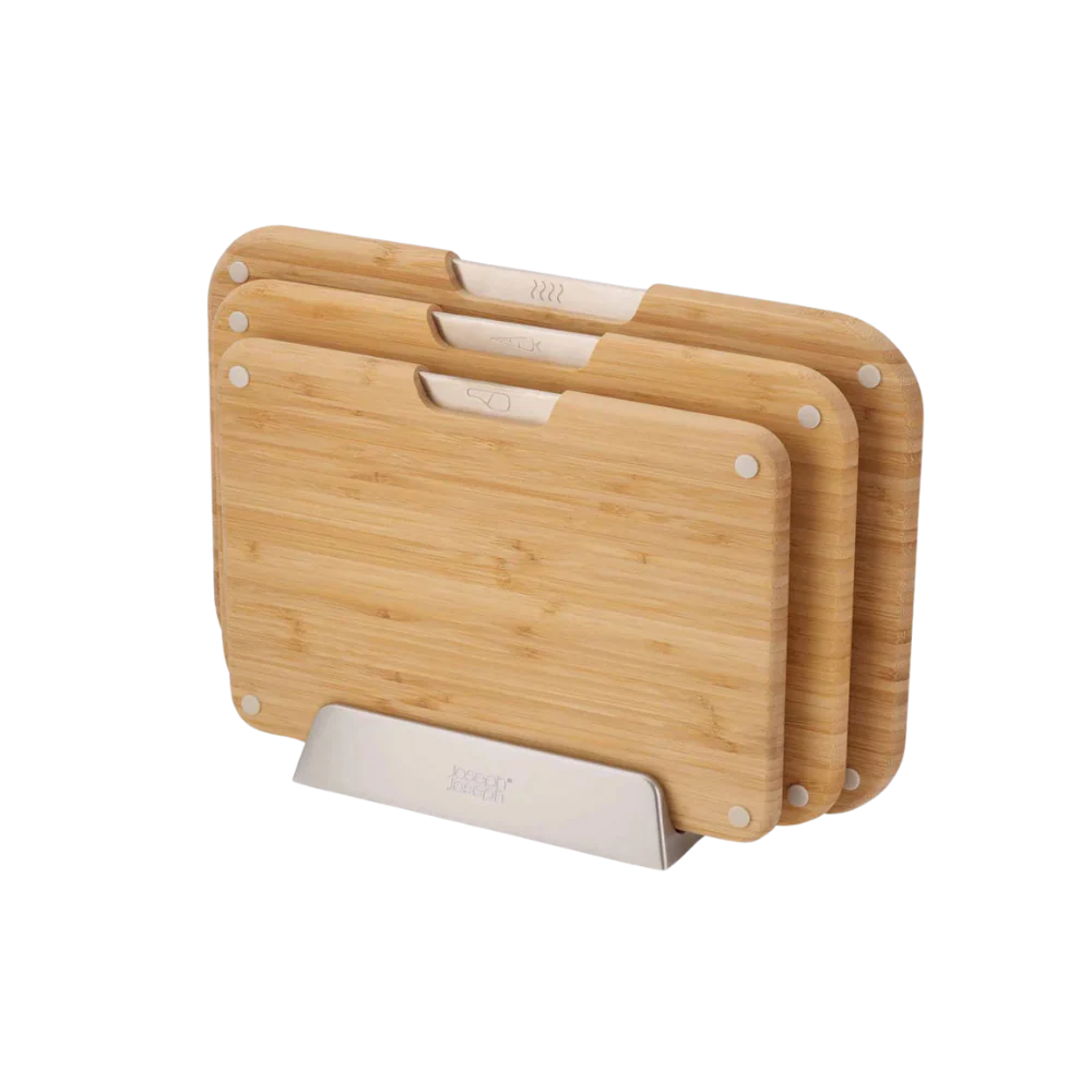 Joseph Joseph Nest Boards 3-piece Bamboo Chopping Board Set - Image 3