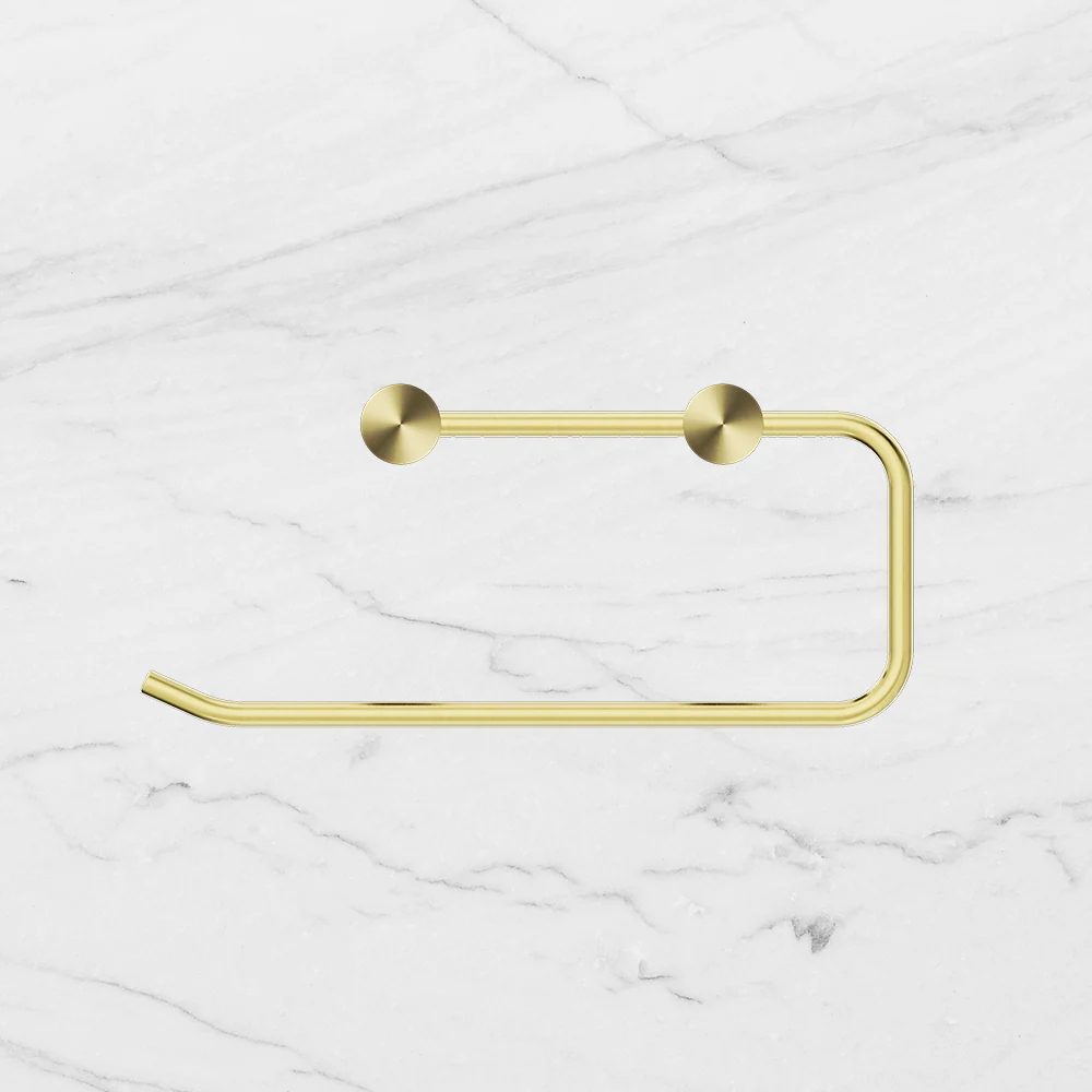 Nero New Mecca Hand Towel Rail Brushed Gold - Image 2