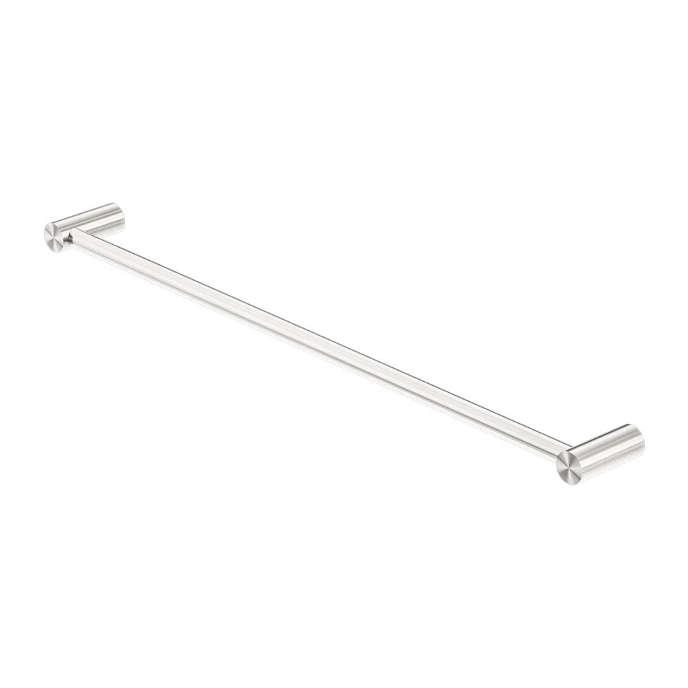 Nero New Mecca Single Towel Rail 600mm Brushed Nickel - Image 3