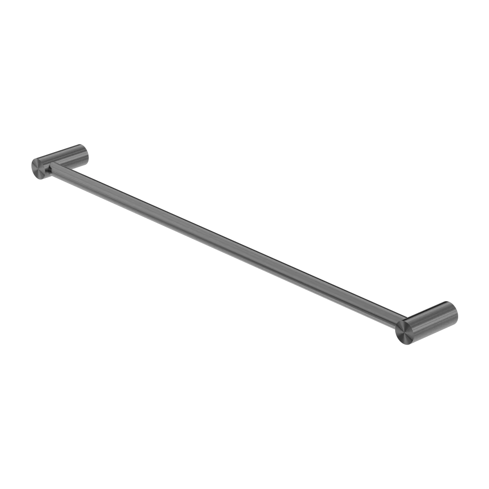 Nero New Mecca Single Towel Rail 800mm Gun Metal