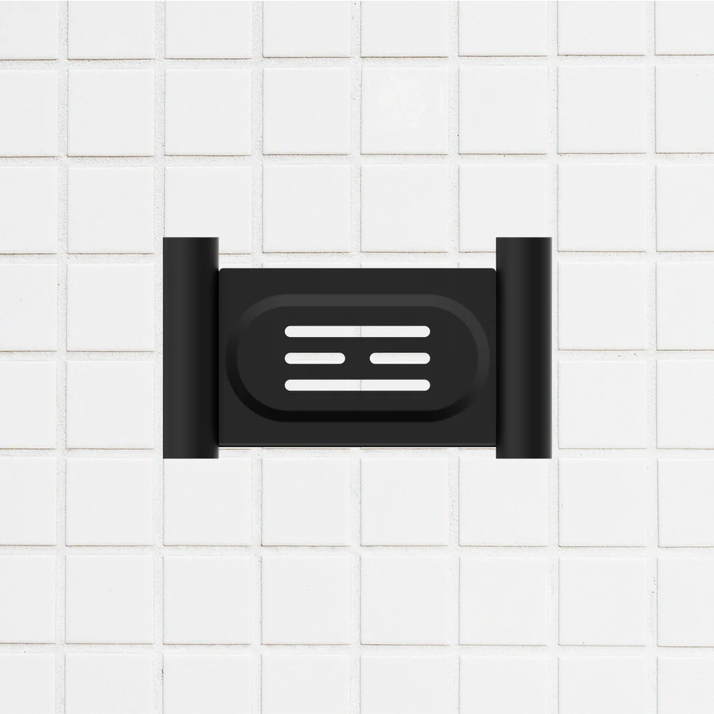 Nero New Mecca Soap Dish Holder Matte Black - Image 2