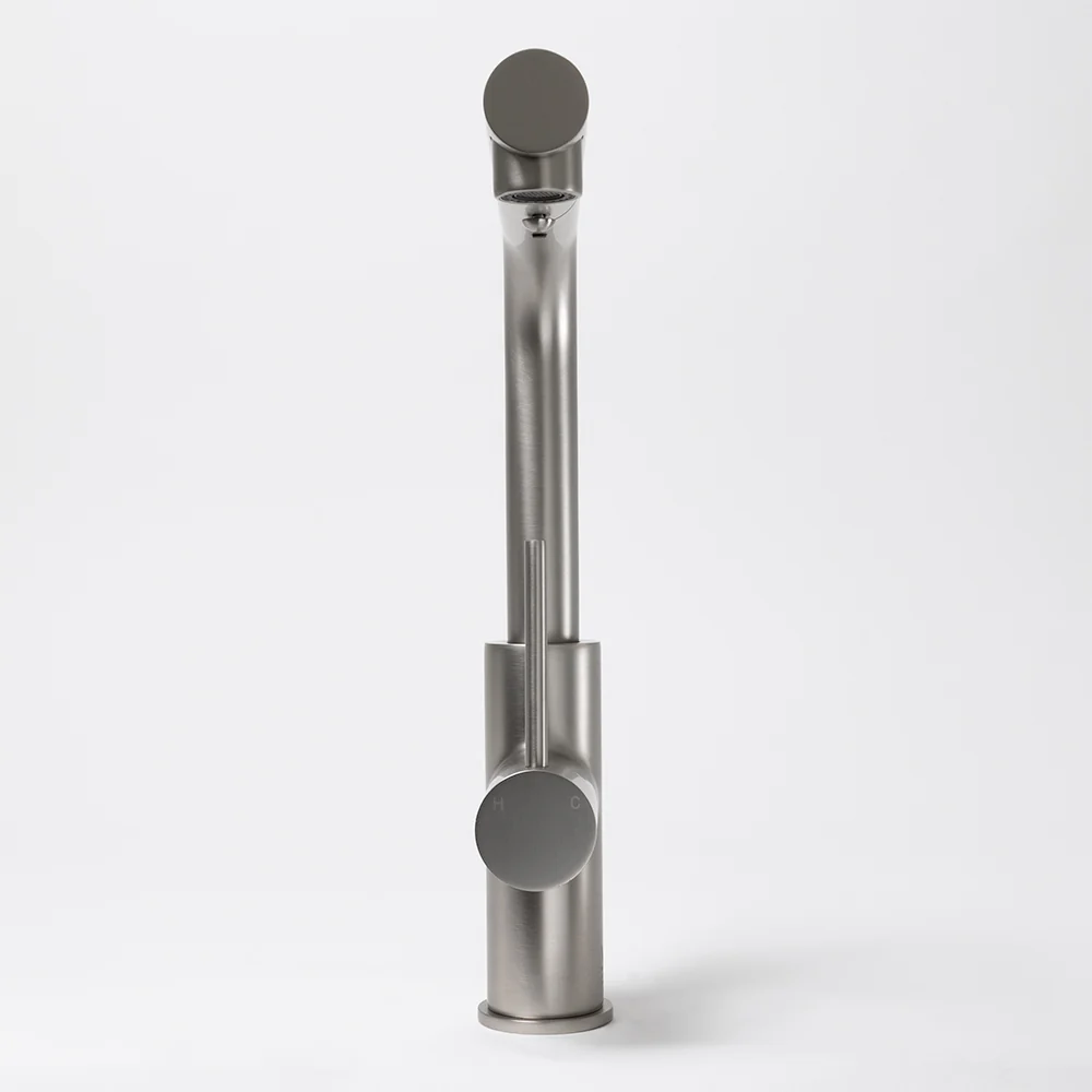 Alma Nisa Square Pull Out Mixer Brushed Nickel - Image 9