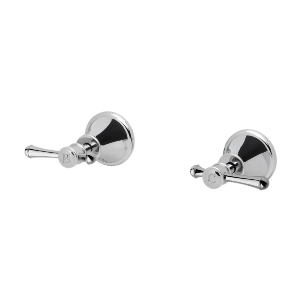 Phoenix Nostalgia Lever Wall Top Assemblies Lead Free Chrome