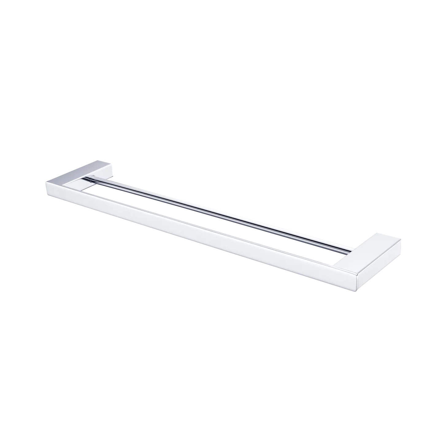 Oliveri Athens Double Towel Rail 600mm Chrome - Image 3