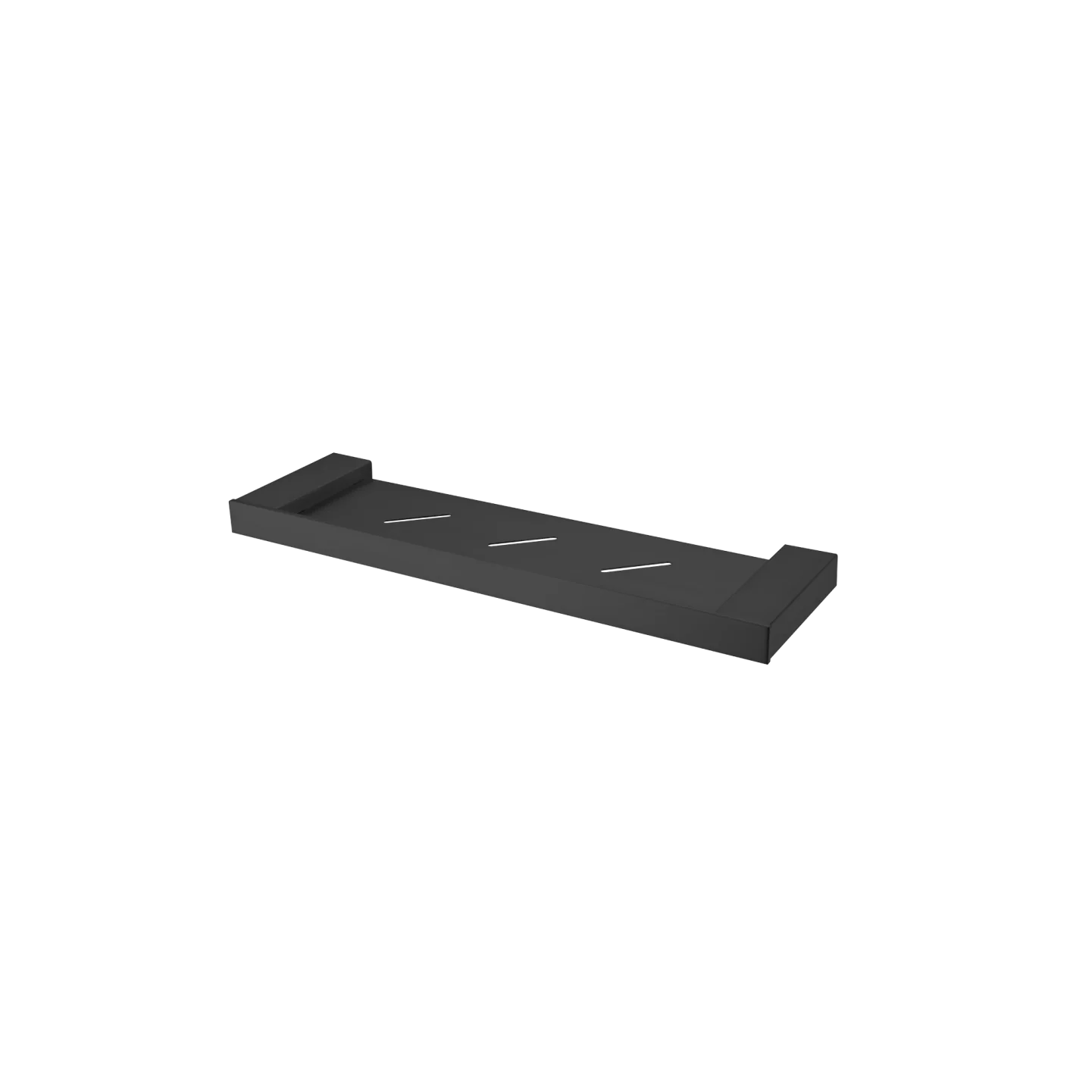 Oliveri Athens Metal Shelf 420mm Matte Black - Image 3