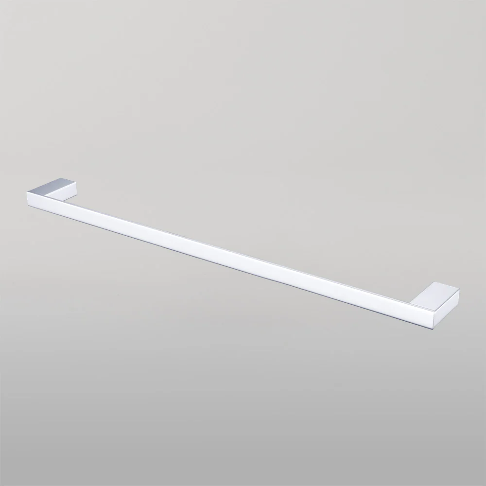 Oliveri Athens Single Towel Rail 800mm Chrome - Image 2