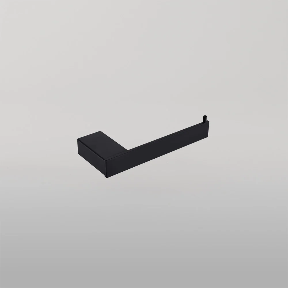 Oliveri Athens Toilet Roll Holder Matte Black - Image 2