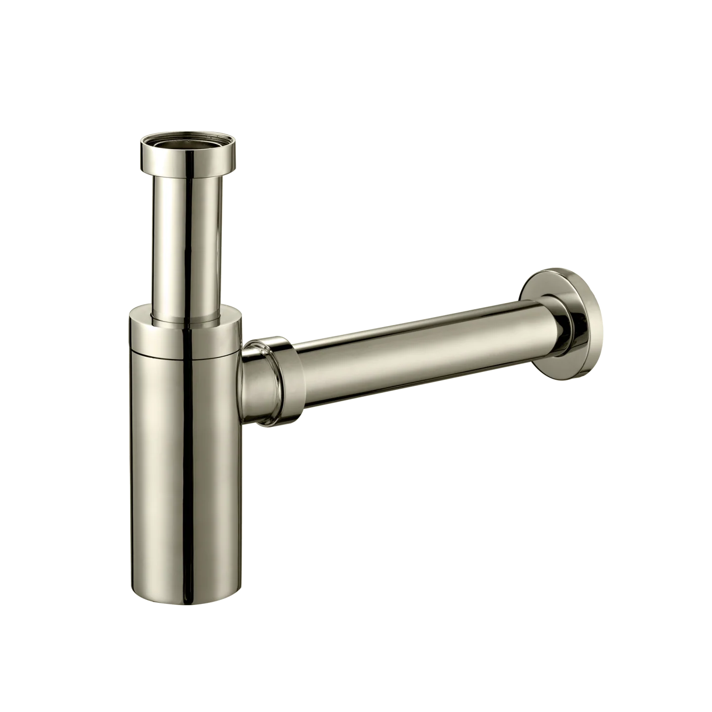 Oliveri Bottle Trap Brushed Nickel