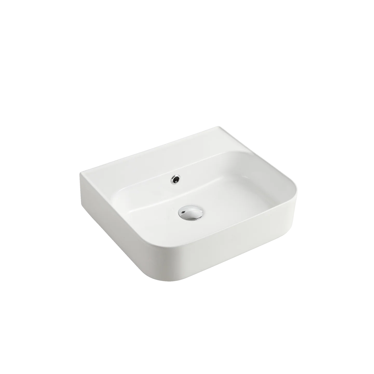Oliveri Dublin Counter Top Basin With No Tap Hole White