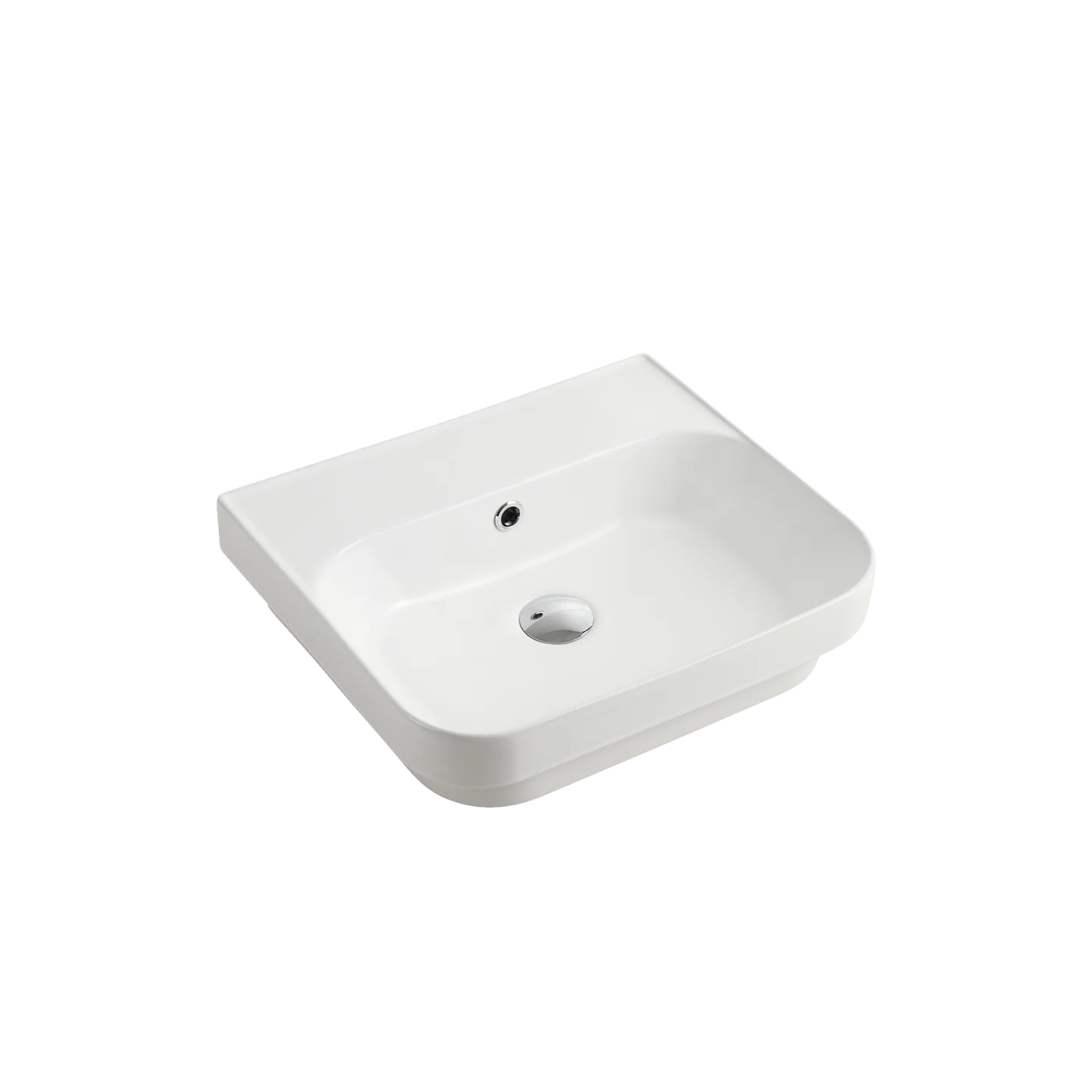 Oliveri Dublin Inset Basin With No Tap Hole White