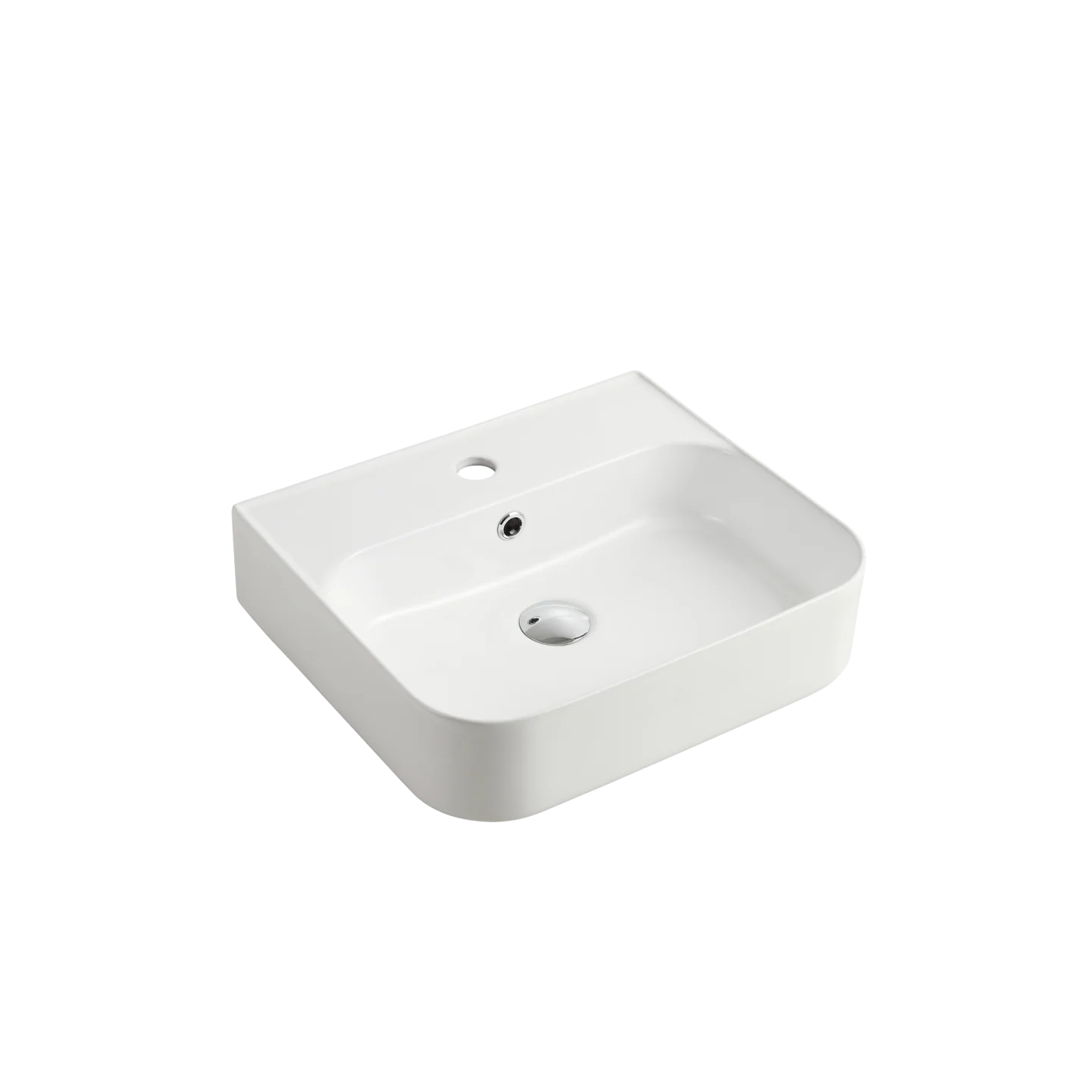 Oliveri Dublin Wall Hung Basin with 1 Taphole White