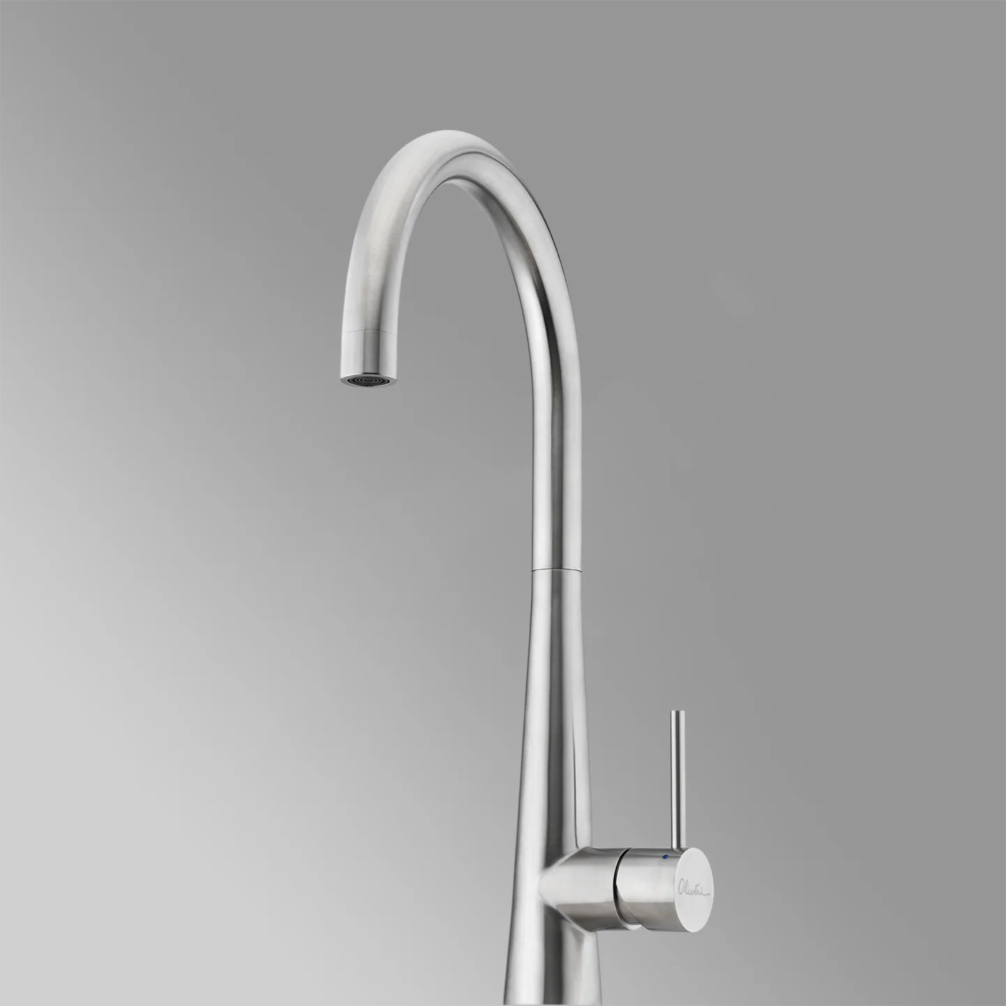 Oliveri Essente 316 Stainless Steel Goose Neck Mixer Lead Free - Image 2