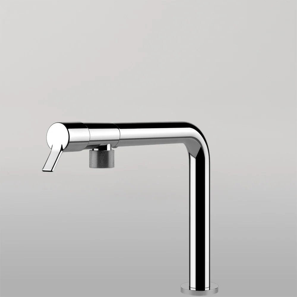 Gessi Fisso Right Angle Swivel Mixer Chrome - Image 2