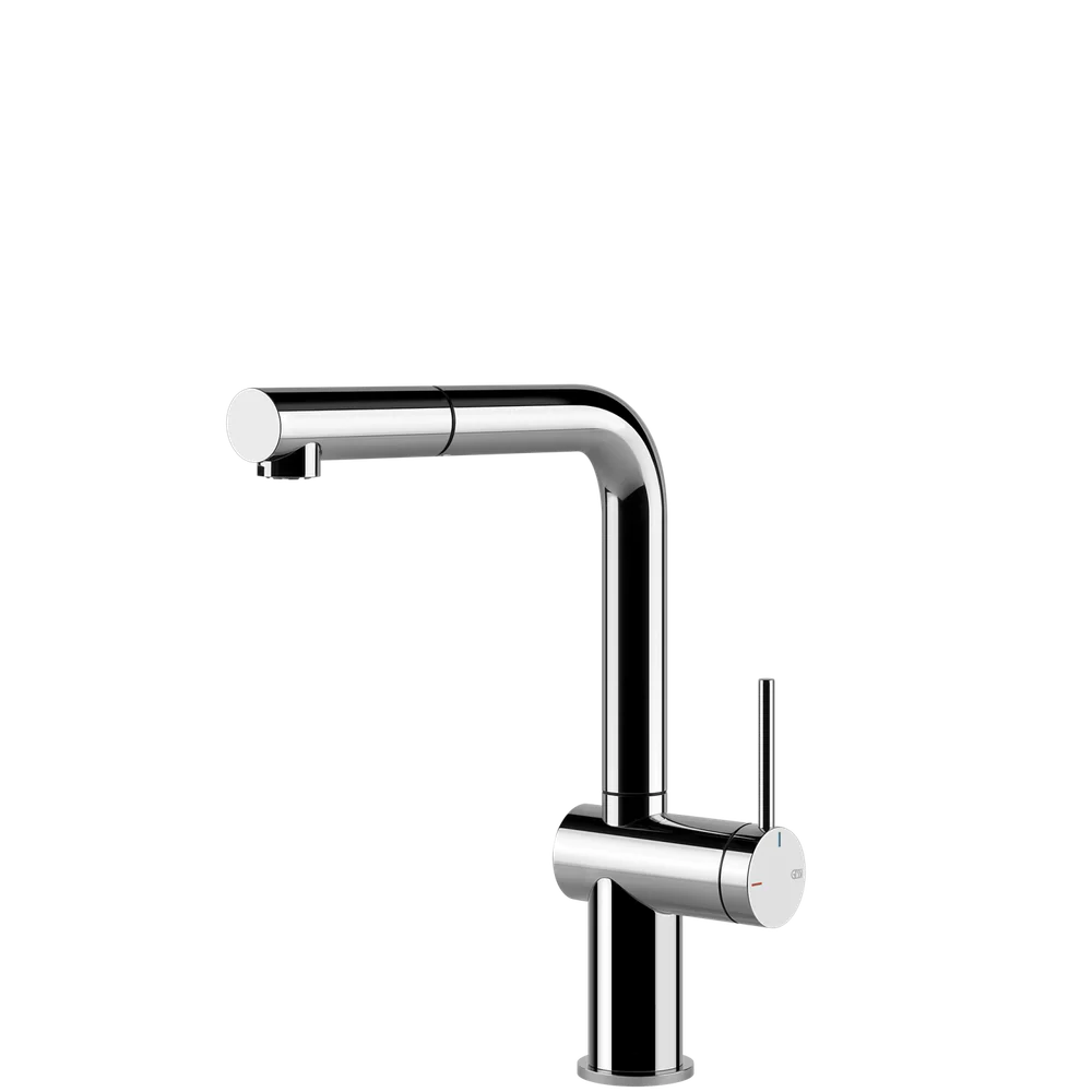 Gessi Inedito Right Angle Pull Out Mixer Chrome - Image 3