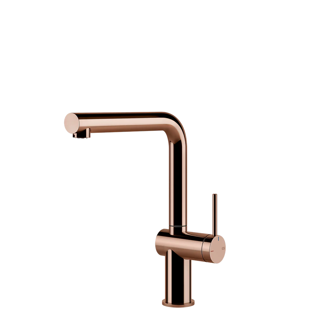 Gessi Inedito Right Angle Swivel Mixer Bright Copper - Image 3