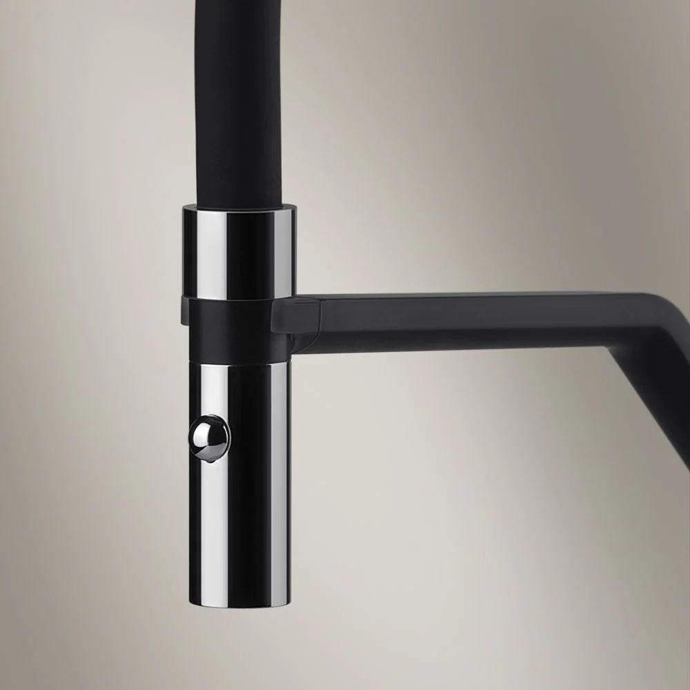 Gessi Proton Goose Neck Semi-Professional Spray Mixer Chrome - Image 4