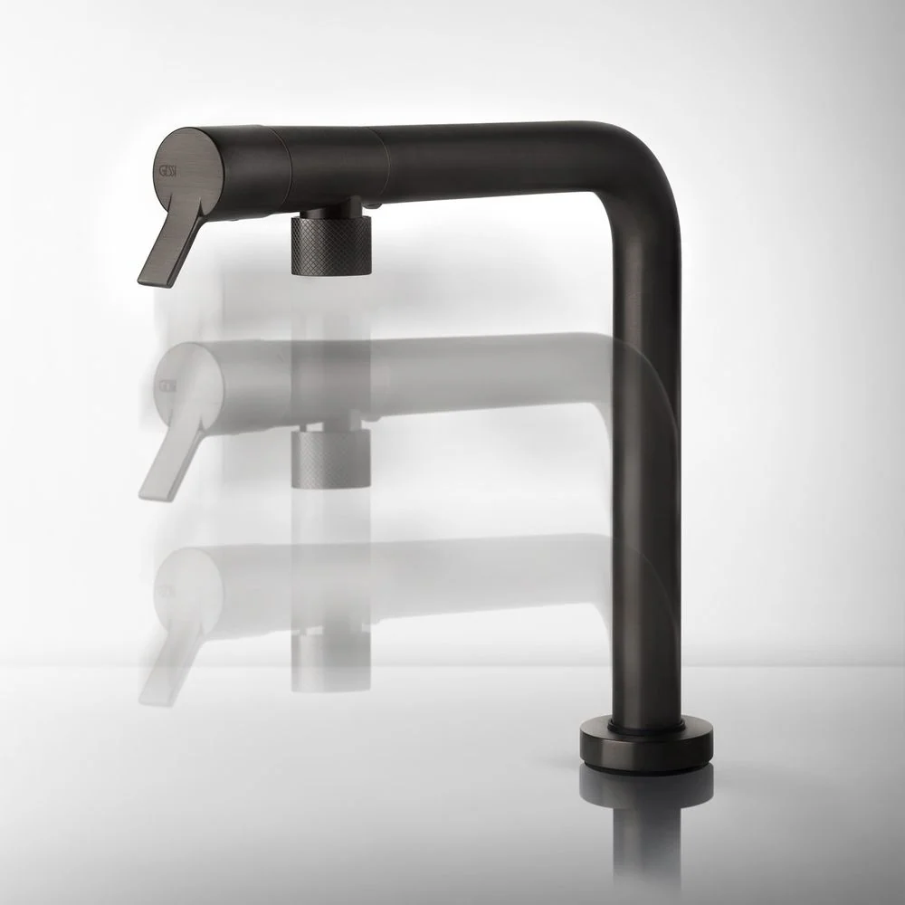 Gessi Su&Giù Retractable Spout Right Angle Mixer Chrome - Image 4