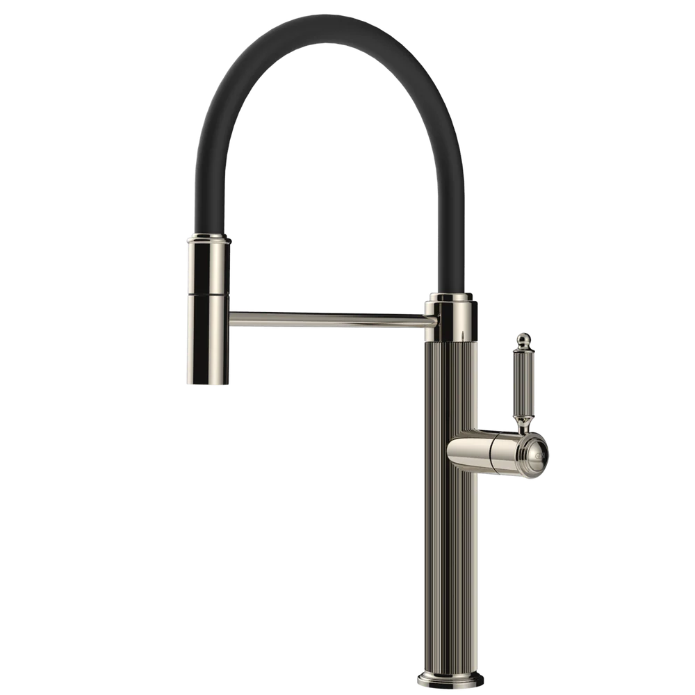 Gessi Venti20 Goose Neck Semi-Professional Mixer Nickel - Image 3