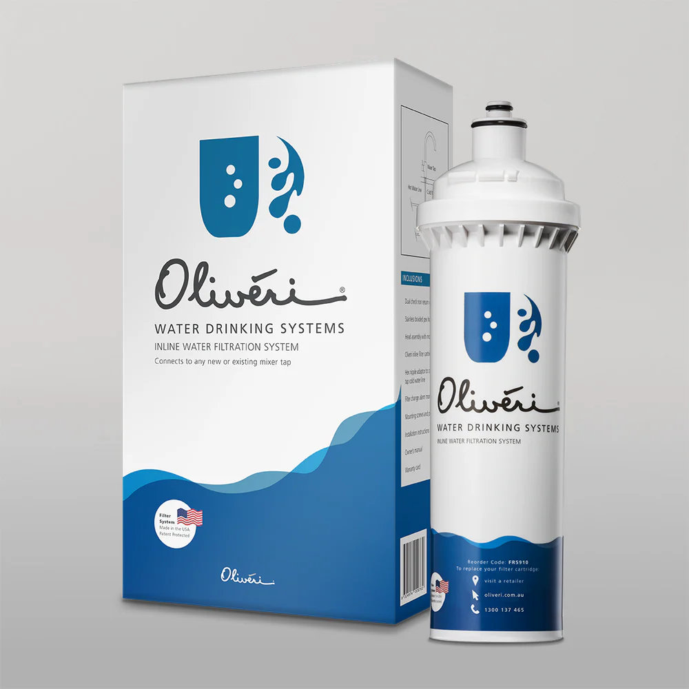 Oliveri Inline Water Filtration System For Standard Water Use White - Image 2