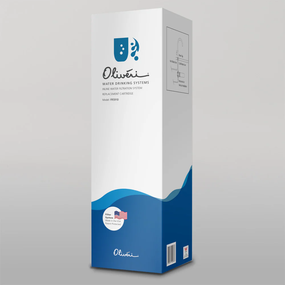 Oliveri Inline Water Filtration System Replacement Cartridge For Harsh Water Use White - Image 2