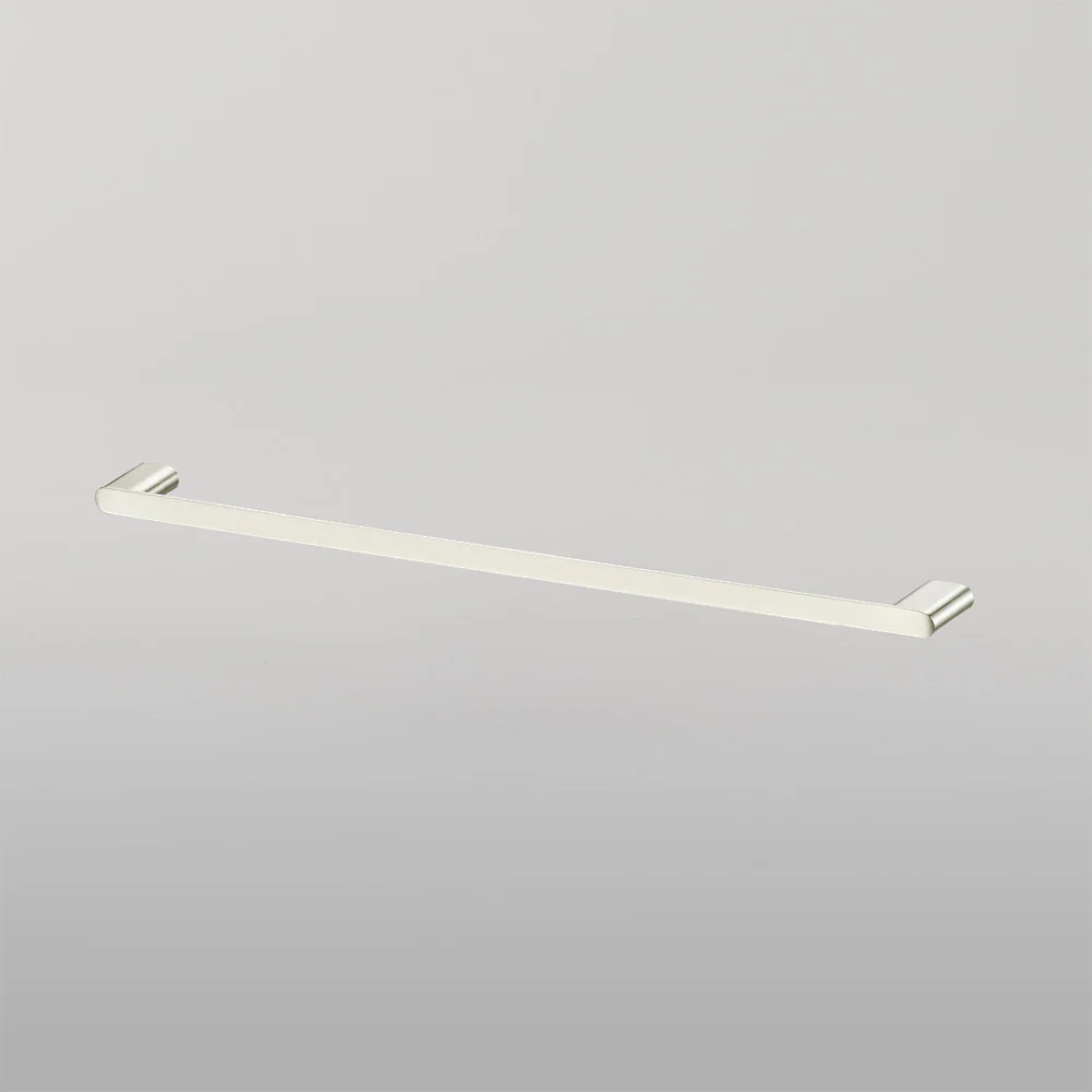 Oliveri Madrid Single Towel Rail 650mm Brushed Nickel - Image 2