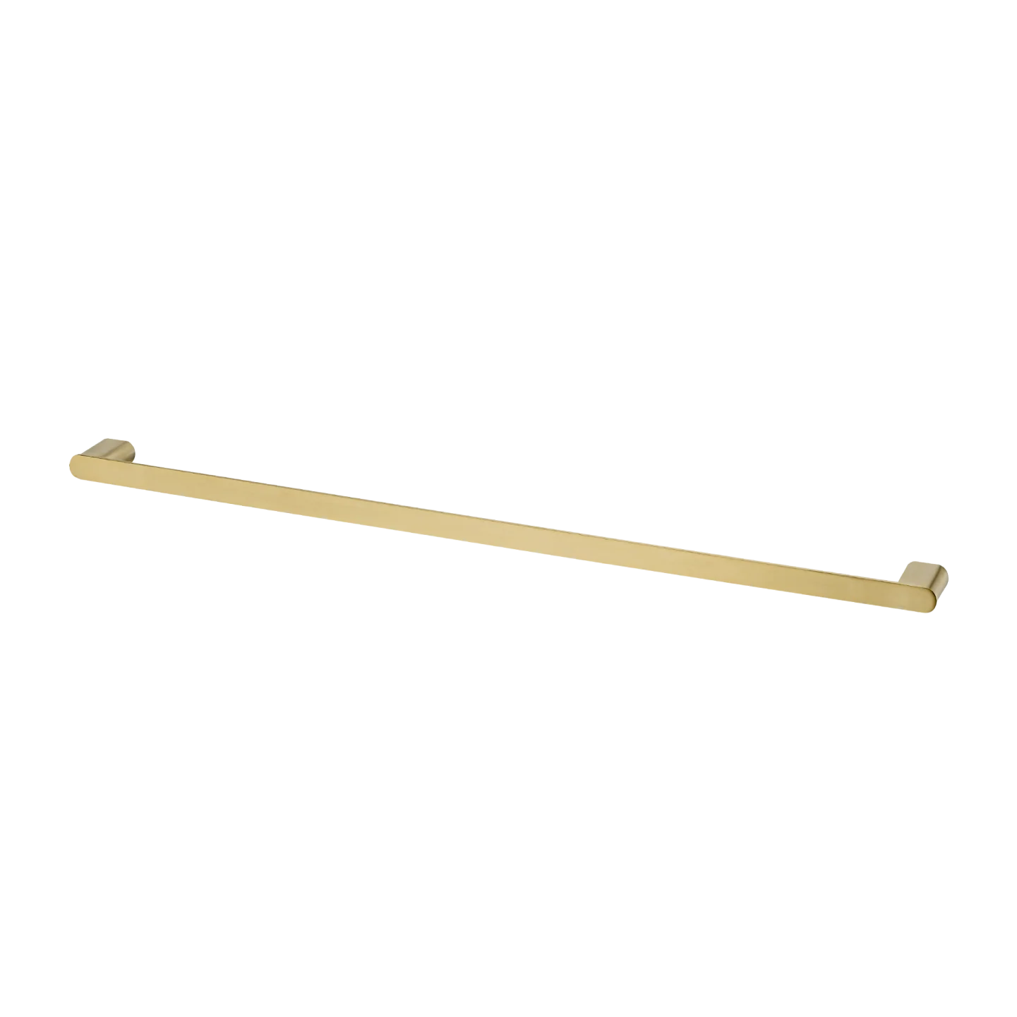 Oliveri Madrid Single Towel Rail 800mm Classic Gold - Image 3