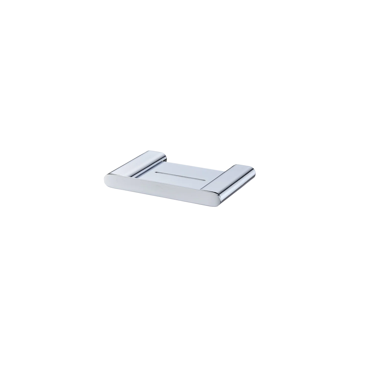 Oliveri Madrid Soap Holder With Shelf Chrome - Image 3