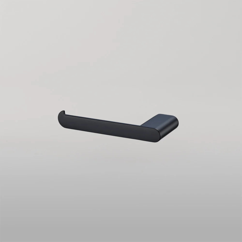 Oliveri Madrid Toilet Roll Holder Matte Black - Image 2
