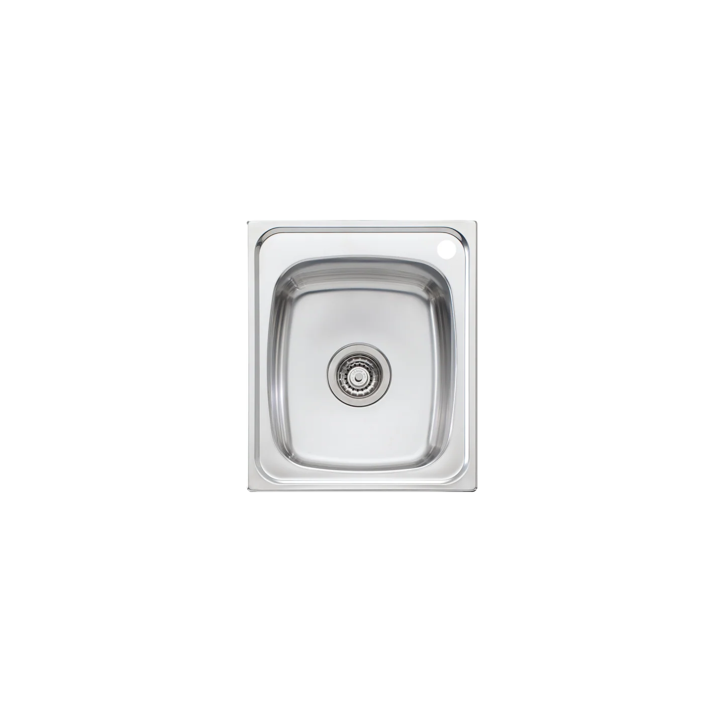 Oliveri Martini Standard Bowl Sink Stainless Steel with 1 Taphole - Image 3